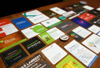 CARTE DE VISITE LIEGE BOGRAPHIK CREATION IMPRESSION