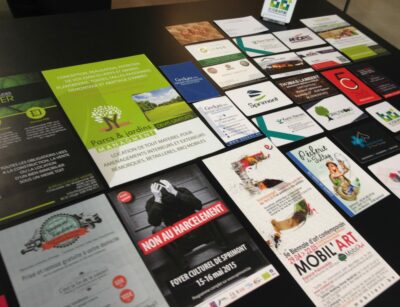 FLYERS CARTES DE VISITE IMPRESSION CREATION BOGRAPHIK LIEGE