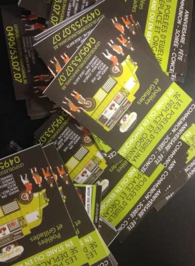 IMPRESSION FLYERS LIEGE BOGRAPHIK LES POELEES