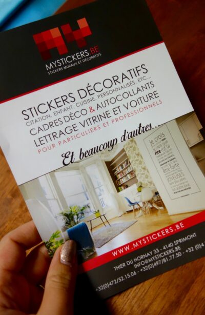 MYSTICKERS FLYERS DECO BOGRAPHIK LIEGE