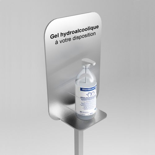 TOTEM DISTRIBUTEUR GEL HYDROALCOOLIQUE