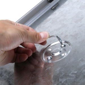 PORTE MENU INCLINÉ SUR PIED A4