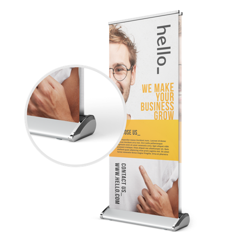 Roll-up recto-verso